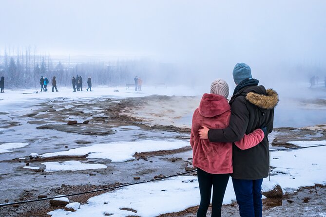 Golden Circle, Northern Lights and Blue Lagoon Tour with Ticket - Two hours at the Blue Lagoon