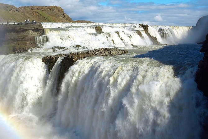 Golden Circle Tour and Evening Northern Lights Cruise from Reykjavik - Gullfoss: a short stop with serious force
