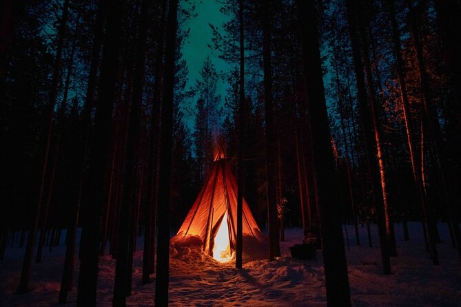 Ivalo: Aurora Hunting with Reindeer - Trying the suopunki lasso technique