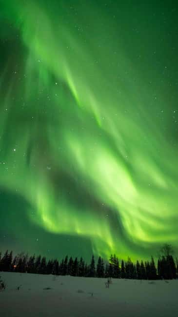 Kemijärvi: Insider Guided Aurora Hunting - Real-time weather data gives the guide room to adapt