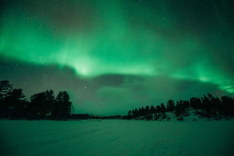 Kiruna: Northern Lights Snowmobile Tour - Stories, hot drinks, and the human side of the outing