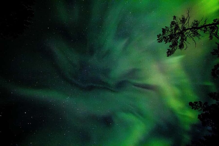 Levi: Northern Lights Hunt with Hot Drink - A hot drink and a small family touch