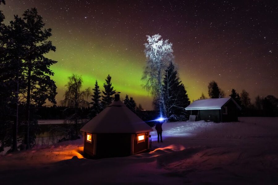 Levi: Northern Lights Tour by Minivan - Why the Aurora Search Takes Time
