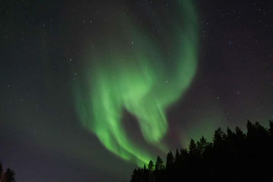 Lulea: Northern Lights Hunt by Car with Transfer - The first stop: reading the sky