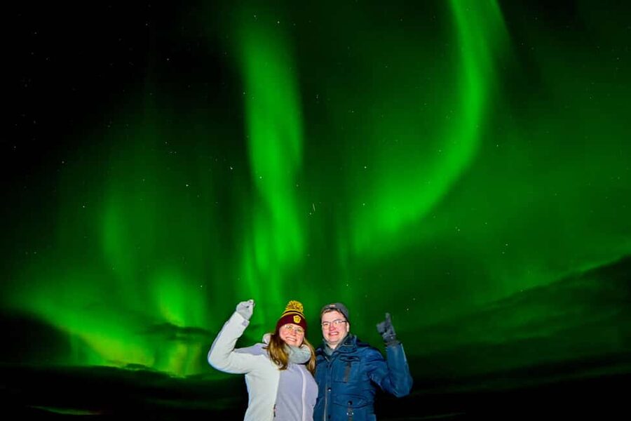 Northern Lights: 4x4 Adventure with Treats, Photos & Cocoa - Leaving Reykjavik in a purpose-built 4x4