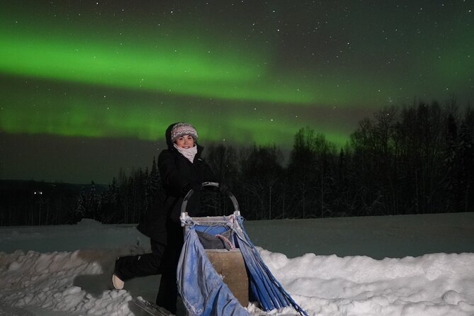 Northern lights and Aurora Photgraphy with Warm Geodesic Dome - Chena River Lakes and Chena River State Recreation Area