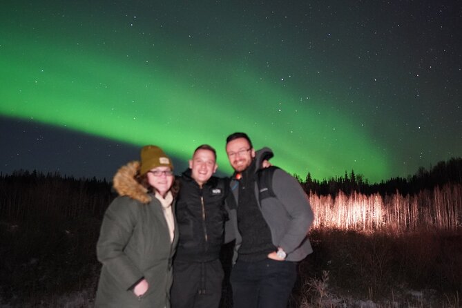 Northern lights and Aurora Photgraphy with Warm Geodesic Dome - Returning to Fairbanks after the lights