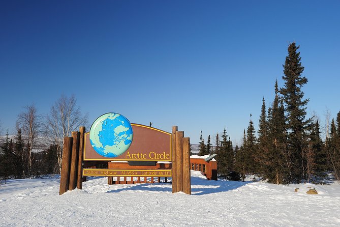 Northern Lights & Arctic Circle Tour - The pipeline viewpoint shows Alaska’s working side