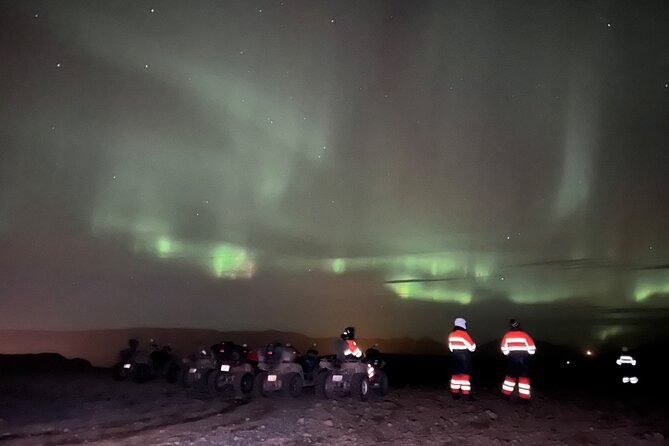 Northern Lights ATV Quad Adventure from Reykjavik - Following the trail toward Hafravatn