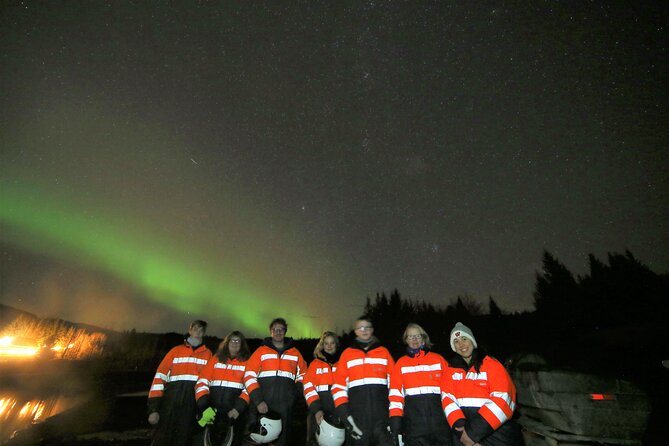 Northern Lights ATV Quad Adventure from Reykjavik - Waiting for the Northern Lights under a changing sky