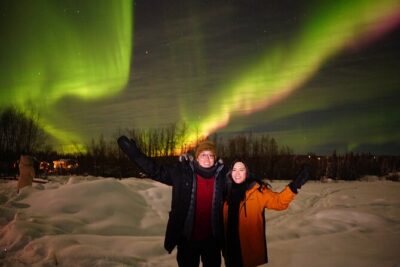 Northern Lights (Aurora Borealis Viewing) Chasing with Photography in Fairbanks