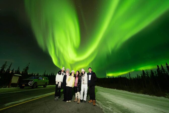 Northern Lights Aurora Chasing Adventure Tour & Free Photography - Pickup around Fairbanks and the late-night start