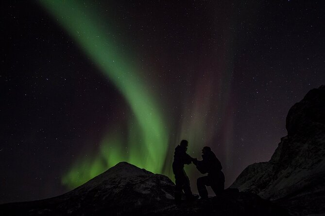 Northern Lights Big Bus Chase with Free Photos - Stops near Tromso, Norway, and across the Finnish border