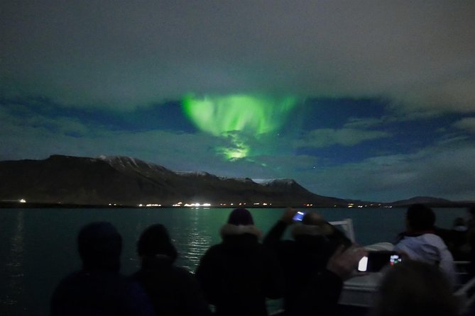 Northern Lights by Boat with a Backup Plan from Reykjavik - Sailing into Faxaflói Bay for the aurora