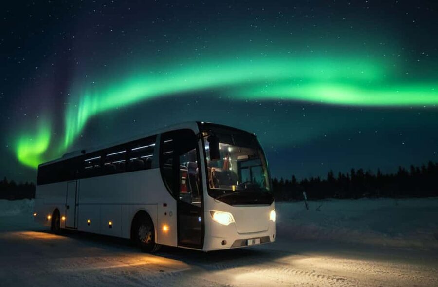 Northern Lights: Cozy Night Adventure with Hot Chocolate - Leaving Reykjavík for a darker sky