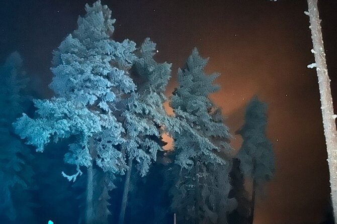 Northern Lights dinner in a Glass Igloo - The possible snowmobile surprise