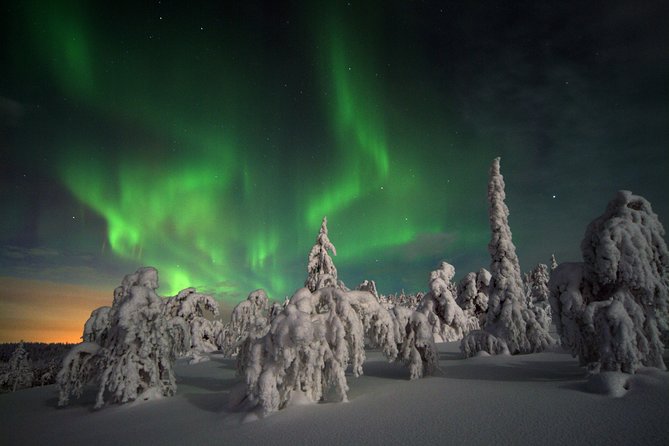 Northern Lights Hunt Including Snacks on Campfire from Levi - Leaving Levi after dark