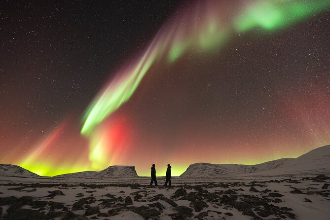 Northern Lights Photo Expedition Dinner Included from Abisko - Winter suits, firelight, and lingonberry tea