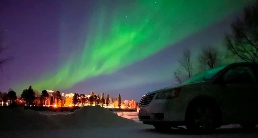 Northern lights private tour Rovaniemi - The Three-Hour Scenic Core