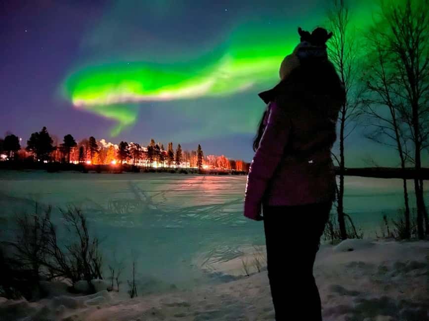 Northern lights private tour Rovaniemi - Chasing Clearer Skies Outside Rovaniemi