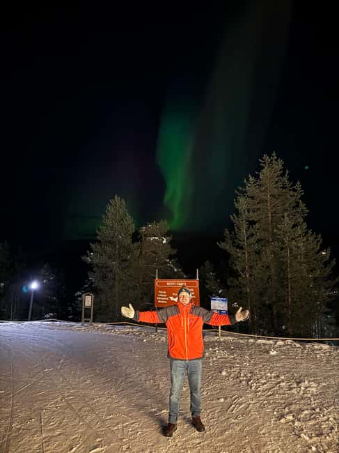 Northern Lights Snowshoe Hike in Levi with Latvian Guide - Leaving Levi for the Dark Forest