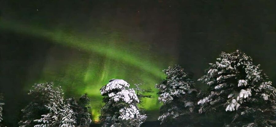 Northern Lights Snowshoe Hike in Levi with Latvian Guide - Learning to Walk in Snowshoes