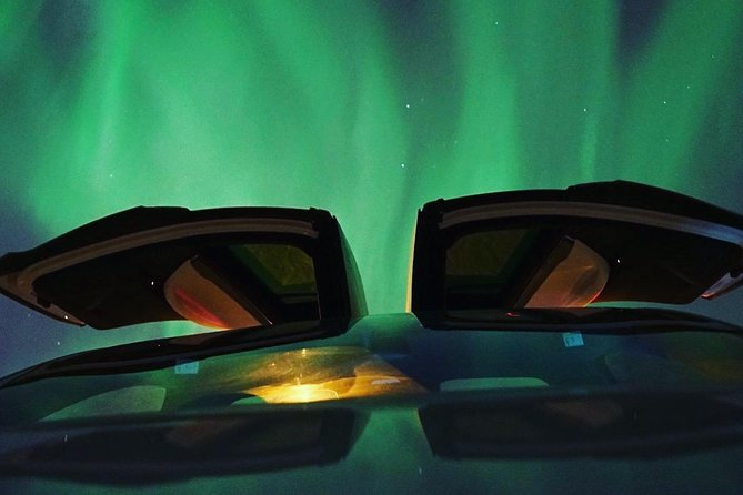Northern lights - TeslaX Ecofriendly Car - Starting at 7 p.m. on Fredrik Langes gate