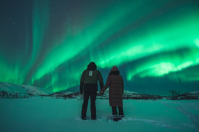Northern Lights Tour in Tromso - The first ride: learning what controls the route