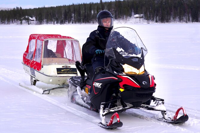 Northern Lights Tour Sleigh Ride - Entering the private winter forest