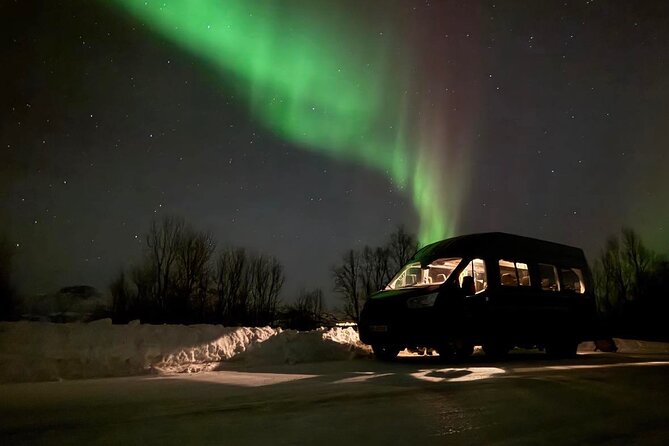 Northern Lights Tour with Hot Food and Drinks in Tromso - The bonfire, sausages, and hot drinks