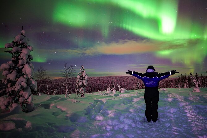 Northern Lights Wilderness Small-Group Tour from Rovaniemi - Stop one: a wilderness viewpoint