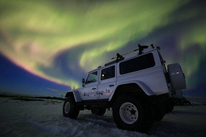 Private Guided Superjeep Northern Lights Hunt - The evening schedule from Reykjavik pickup to return