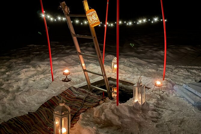 Private Traditional Sauna, Ice Dip and Dinner in the Wilderness - Fishing and canoeing before the sauna