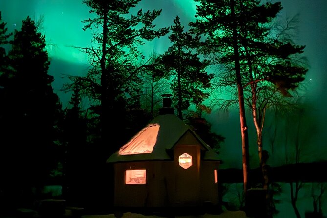 Private Traditional Sauna, Ice Dip and Dinner in the Wilderness - Northern Lights, if nature cooperates