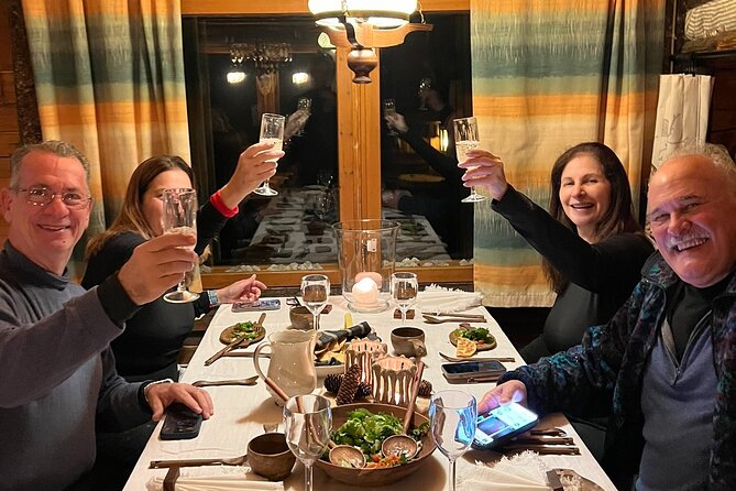 Private Traditional Sauna, Ice Dip and Dinner in the Wilderness - What the $424.87 price really buys