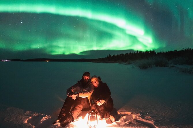 Pyhä-Luosto Northern Lights Adventure with Aurora Viewing - Stop 1: A possible run toward Swedish Lapland