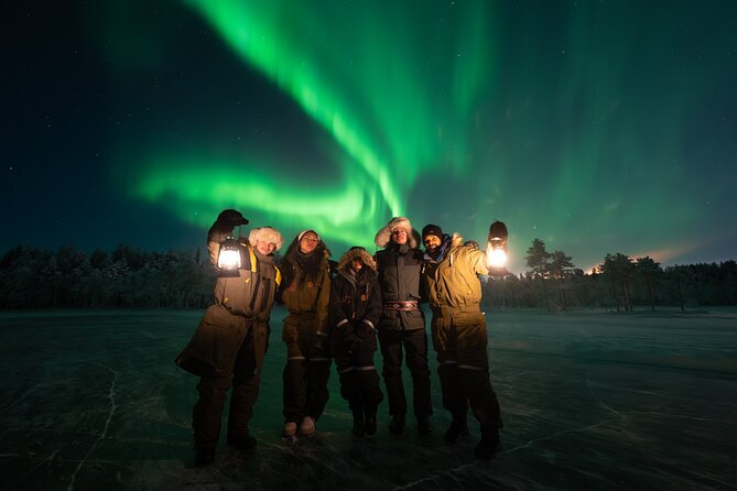 Ranua Lupland Aurora Activity Park – After Dark Adventure - Getting to the private pond from Ranua