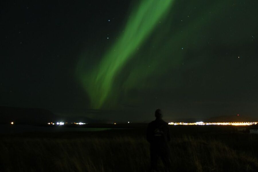 Reykjavik: Northern Lights Motor Yacht Cruise - Into Faxaflói Bay and behind Viðey