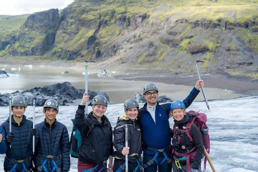 Reykjavik: South Coast, Glacier Hike & Northern Lights Combo - Sólheimajökull turns the glacier into the main event