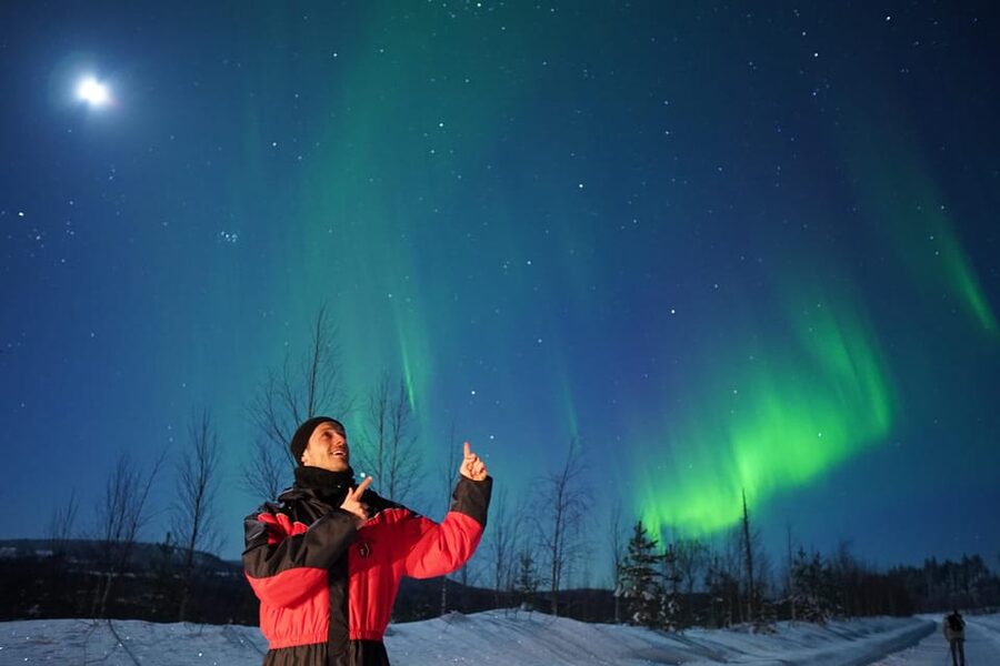 Rovaniemi:%100 Money Back Guarantee Northern Lights Hunting - The photography service is a real value