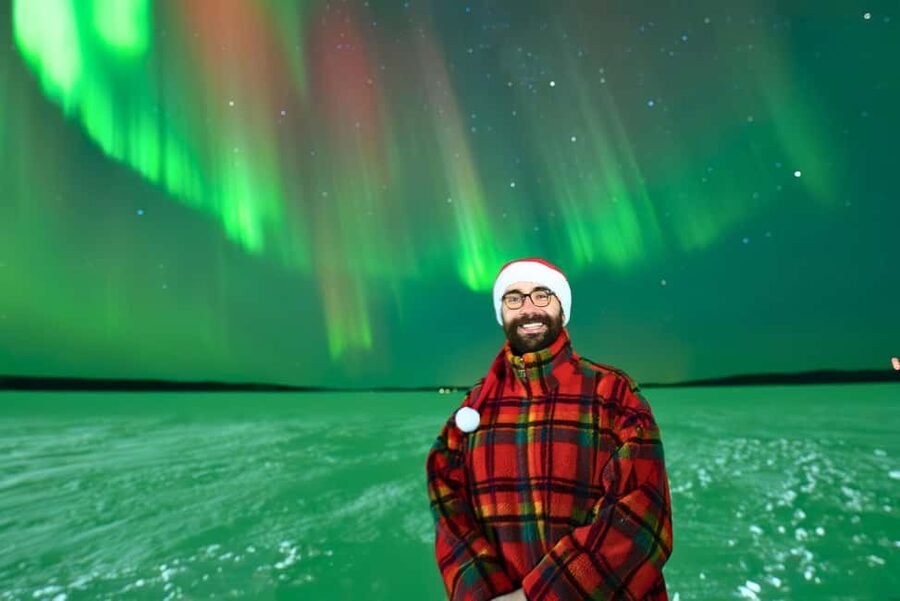 Rovaniemi:%100 Money Back Guarantee Northern Lights Hunting - Pickup in Rovaniemi and the first forecast check