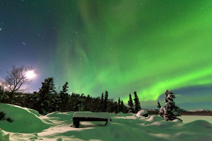 Rovaniemi: Aurora Borealis Snowmobile Safari with Campfire - Starting from Rovaniemi after dark