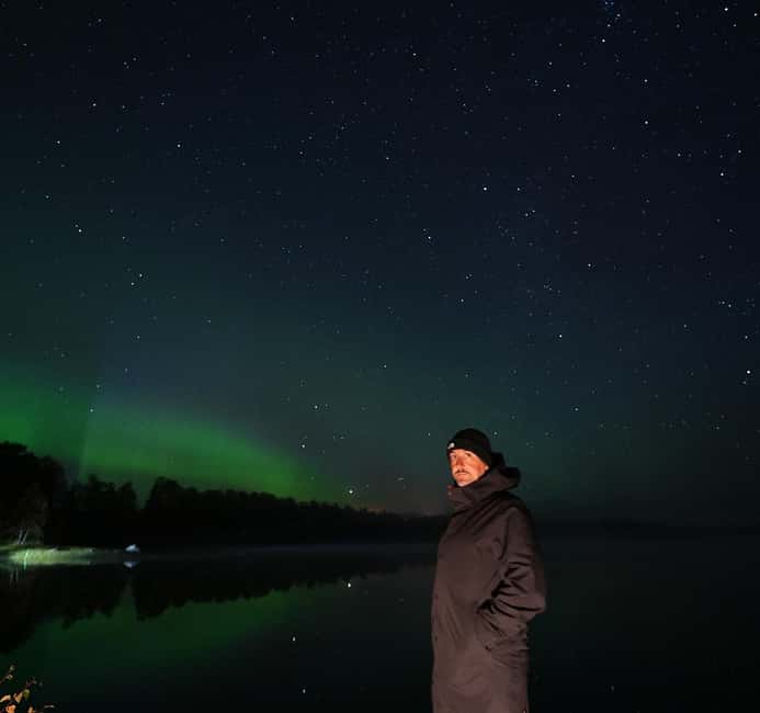 Rovaniemi: Coffee under Northern Lights & Professional Photo - Learning what Bz and solar wind really mean