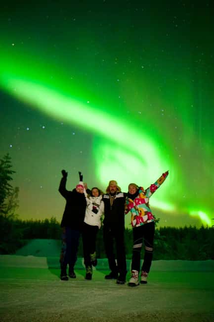 Rovaniemi: Family-Friendly Northern Lights Tour - How the two-hour search works
