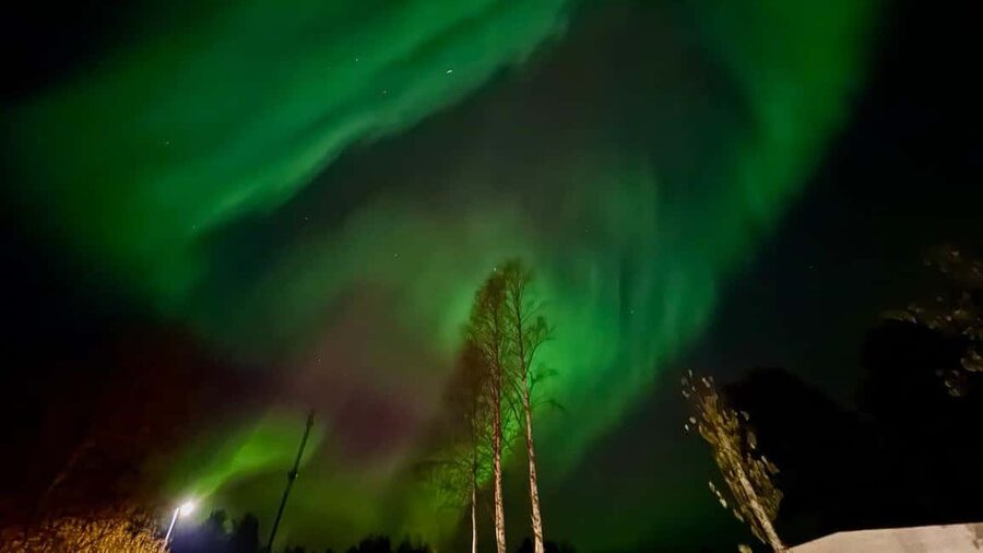 Rovaniemi: hunting for the Northern Lights with BBQ - The second 20-minute viewpoint