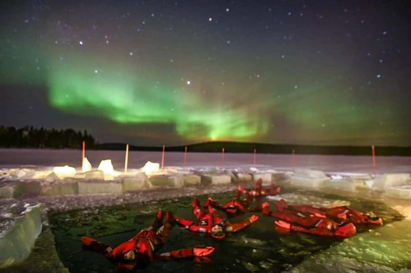 Rovaniemi: Ice Floating in Forest Lake with Aurora Borealis - Key points to know before you book