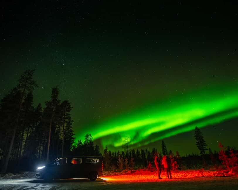 Rovaniemi: Insider Guaranteed Northern Lights Tour + Photos - The second stop is the real chase
