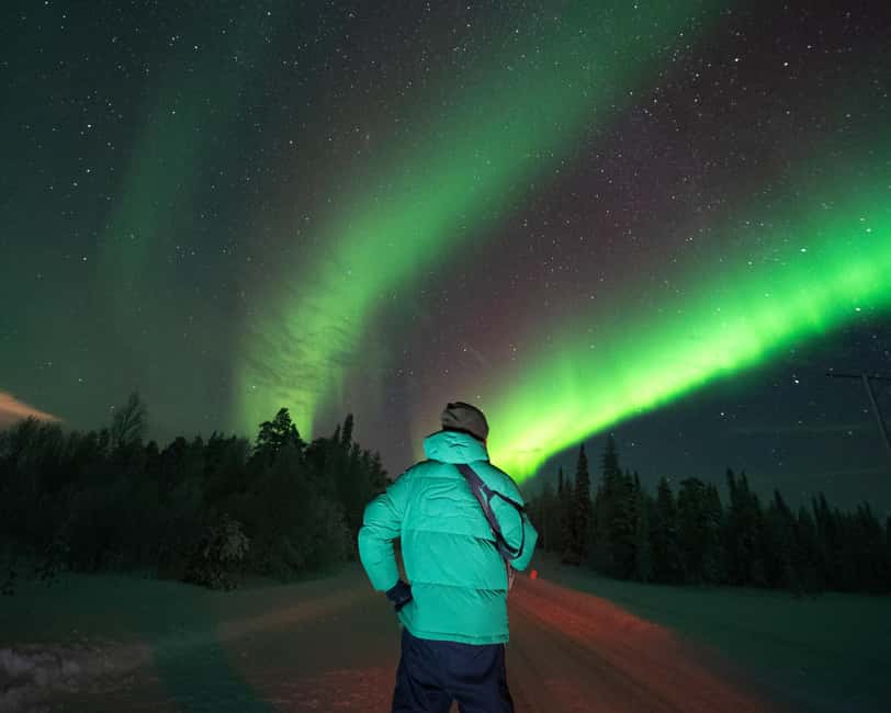 Rovaniemi: Insider Guaranteed Northern Lights Tour + Photos - Unlimited mileage can mean a border crossing