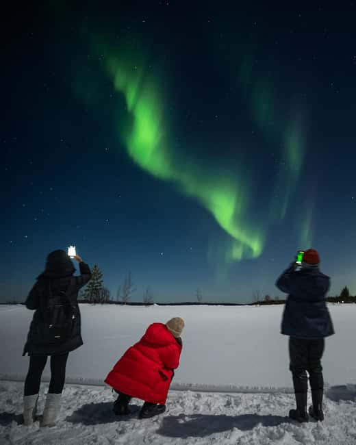 Rovaniemi: Insider Guaranteed Northern Lights Tour + Photos - Pickup in Rovaniemi starts the long night