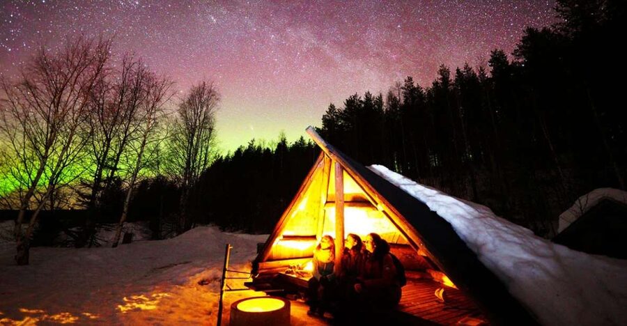 Rovaniemi: Lapland Northern Lights Tour with BBQ - What the evening is really about